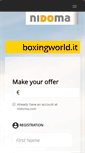 Mobile Screenshot of boxingworld.it